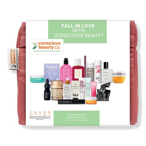 conscious beauty sampler kit.